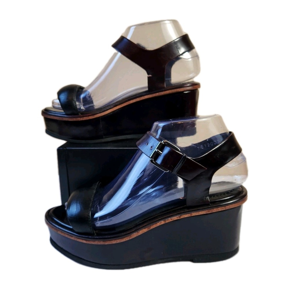 Rachel Comey Women's Platform Leather Clogs In Rosewood Brown Size 6